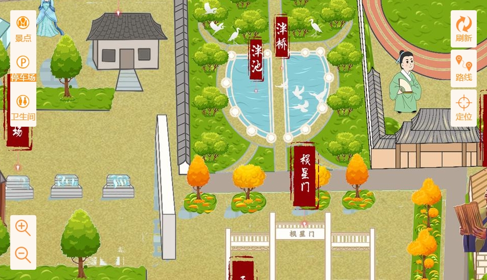 青羊手绘地图景区语音讲解导览系统：智慧景区建设的基石